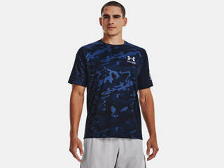 Under Armour Freedom Tech Short Sleeve T-Shirt features a loose fit that's comfortable and lightweight for working out or lounging around.